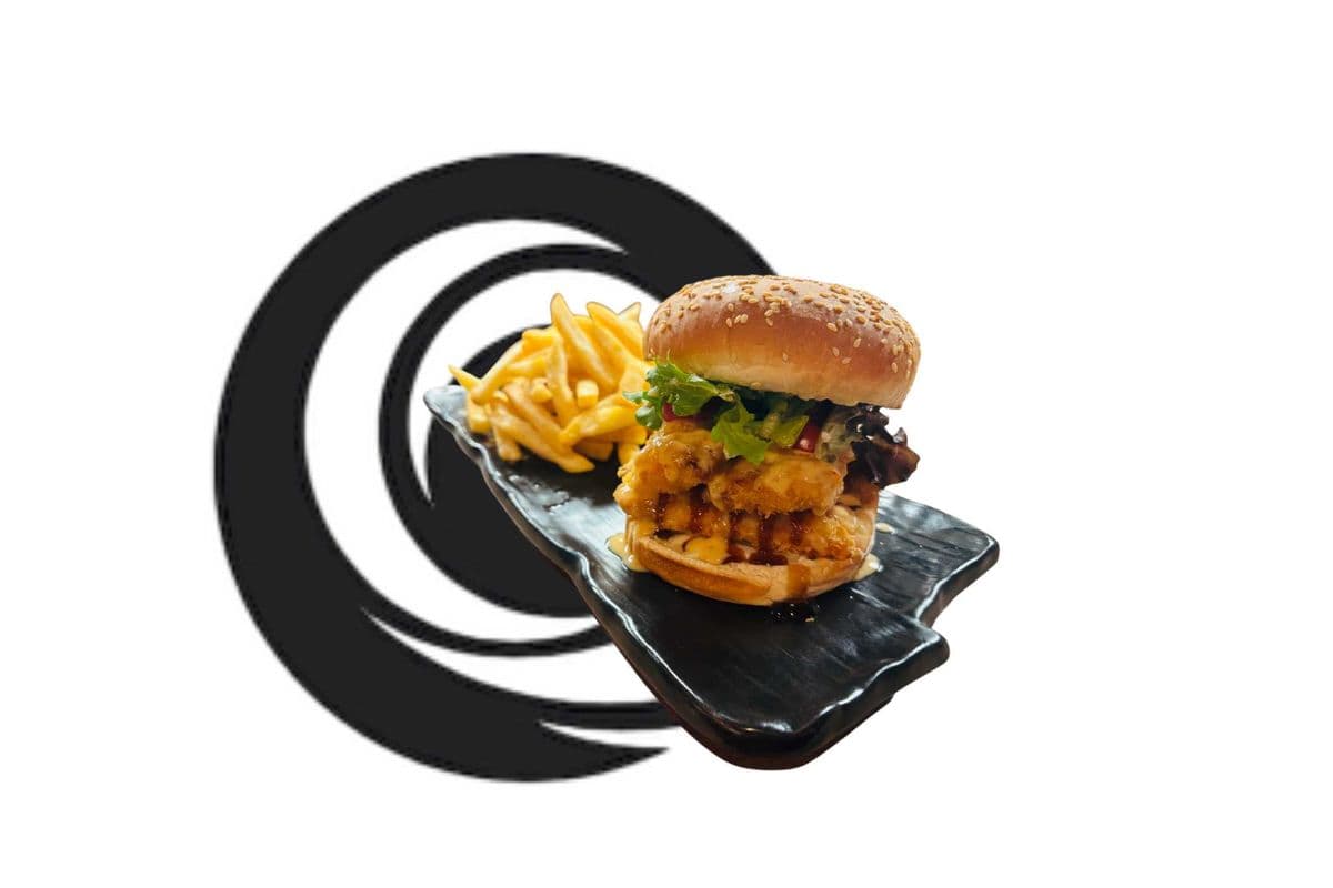 Salmon Katsu Burger