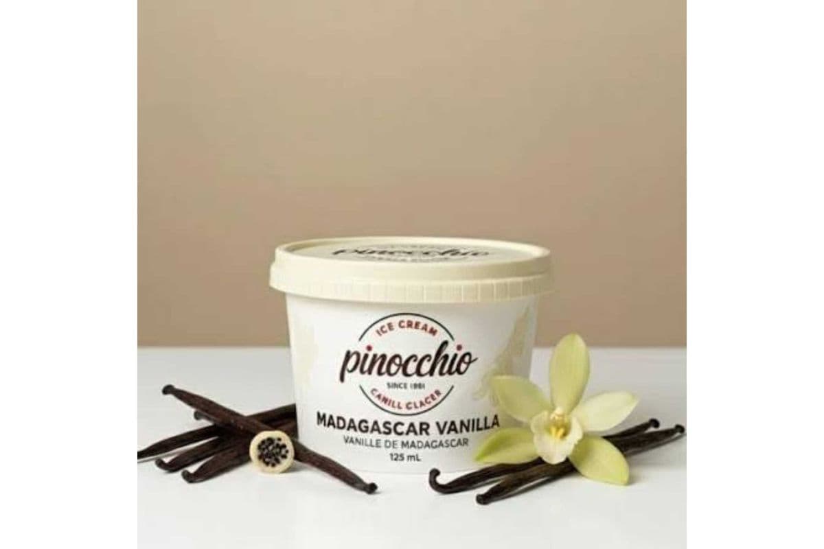 Pinocchio Ice Cream Madagascar Vanilla (Gluten Free) (125ml)