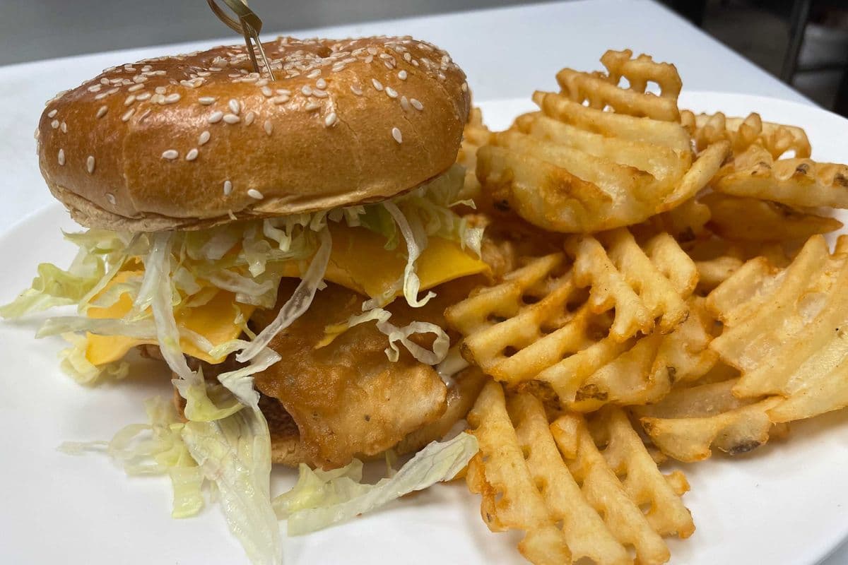 Crispy Fish Burger
