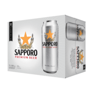 Sapporo (12 Can x 500 mL)