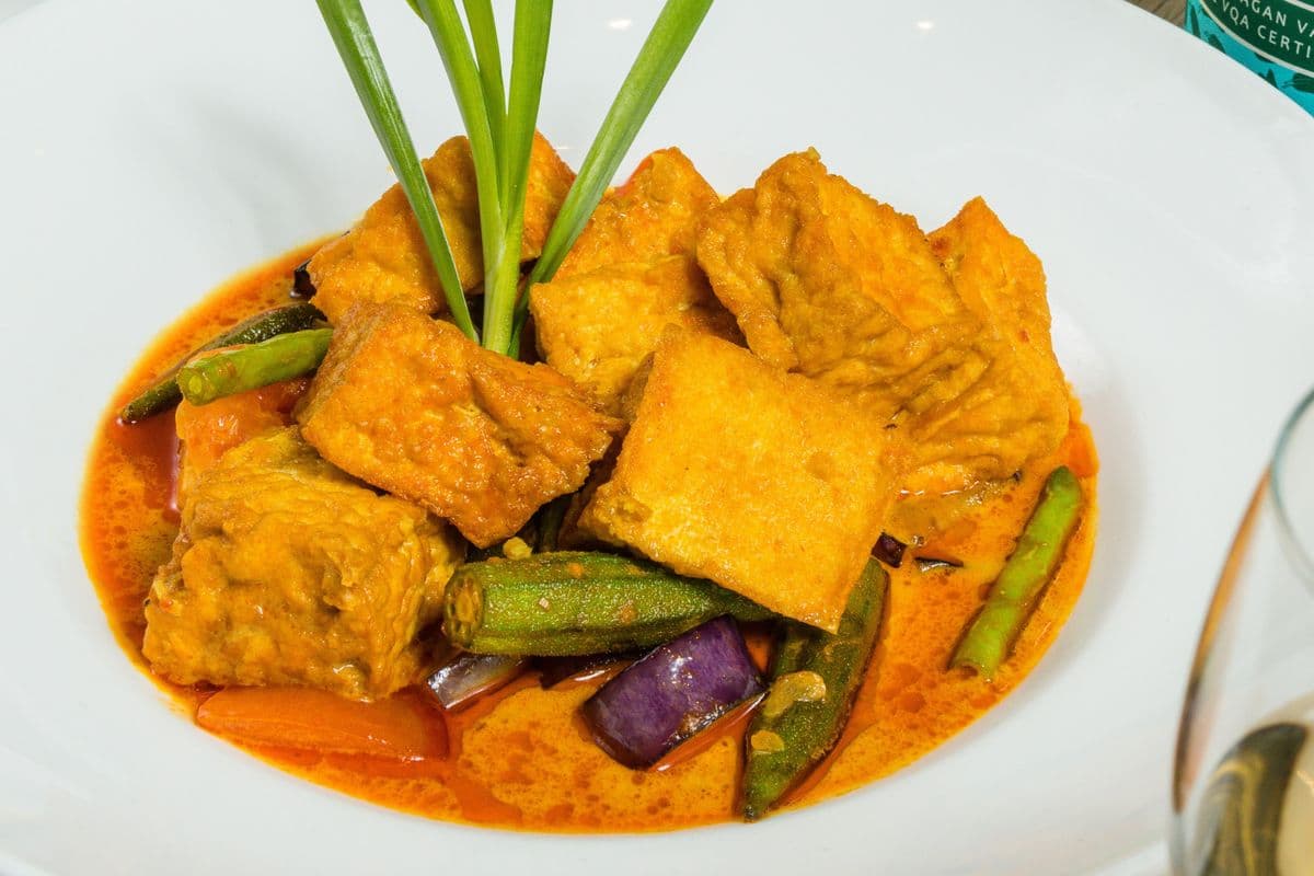 Assam Curry Tofu and Vegetables
