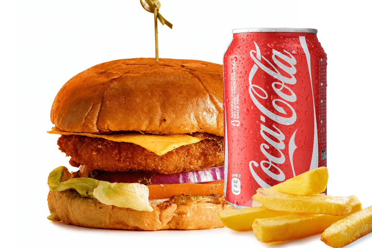 Spicy Chicken Burger Meal