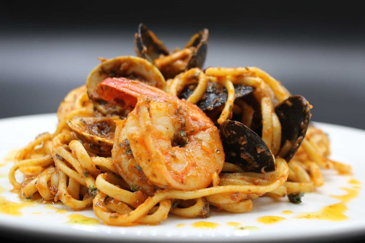 Fettuccine Ai Frutti Di Mare