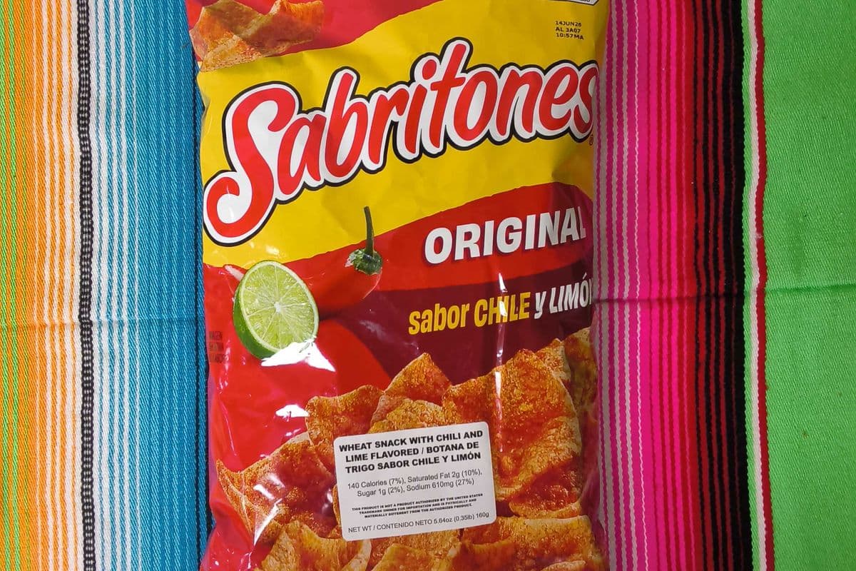 Sabritones Original Sabor Chile y Limon (160g)
