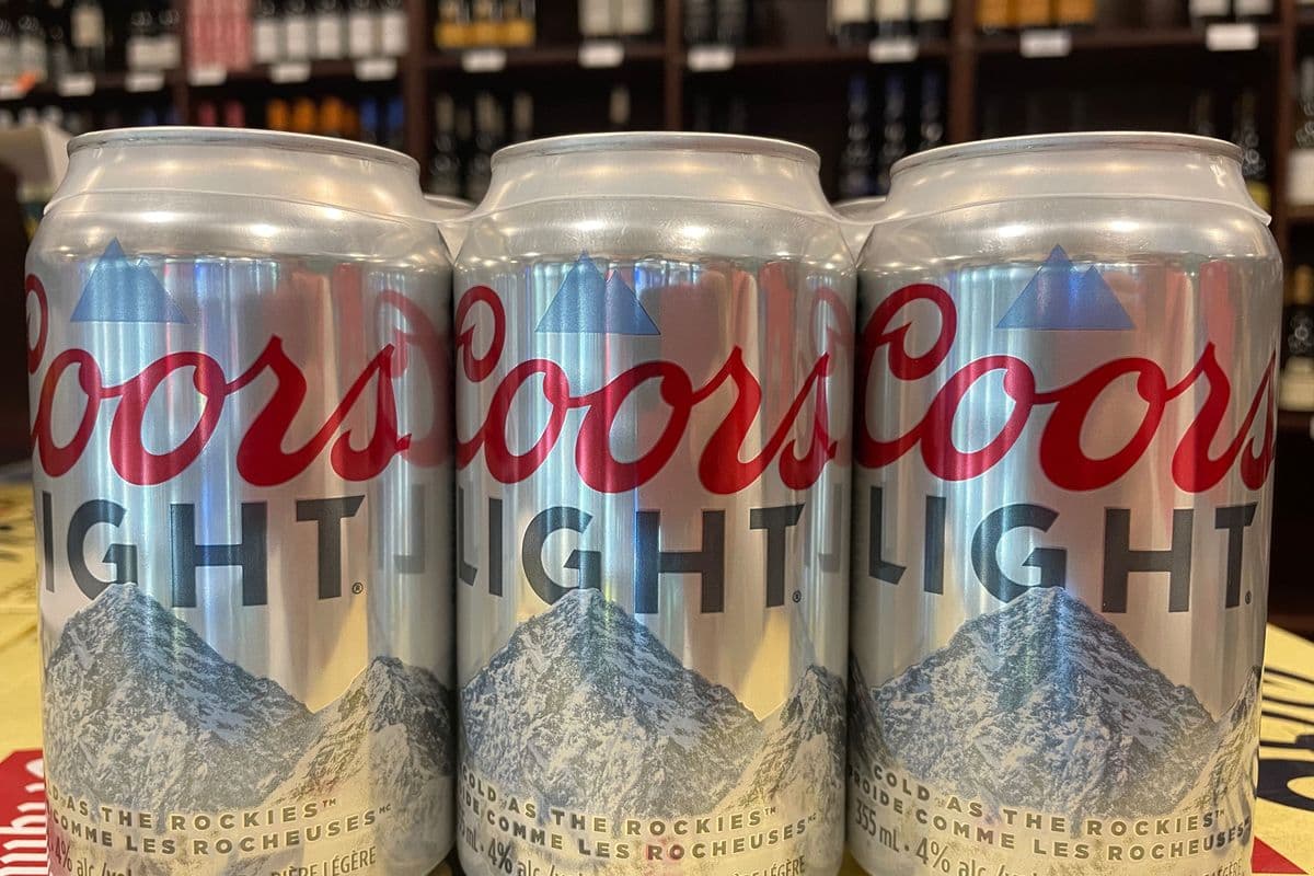 Coors Light 6 cans (6 x 355ml)
