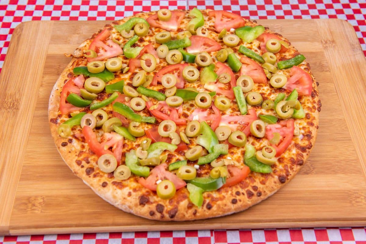 12" Medium Vegetarian Pizza