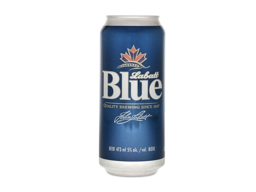 Labatt Blue, 473ml beer (5.0% ABV)