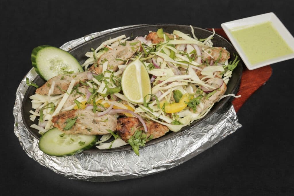 Seekh kebab poulet / Chicken Seekh Kabab