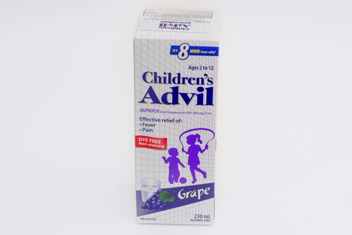 Advil Children's Grape Dye Free (230 ml)