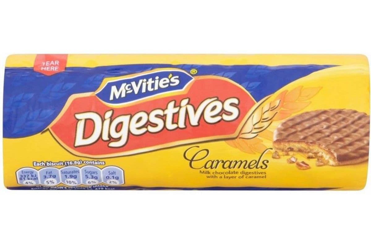 McVities Classic Caramel Digestives (250g )