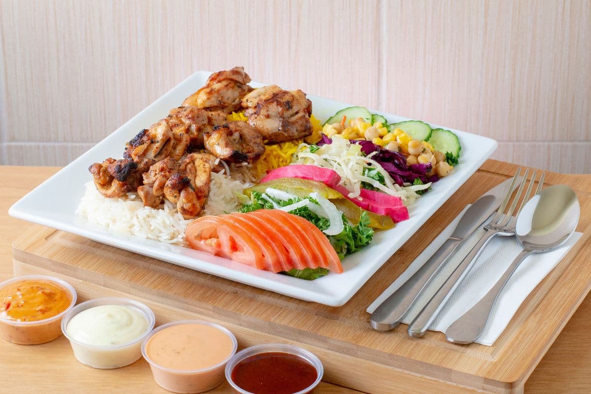 Chicken Shish Plate
