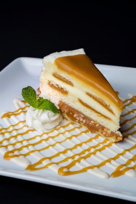 Salted Caramel Vanilla Cake