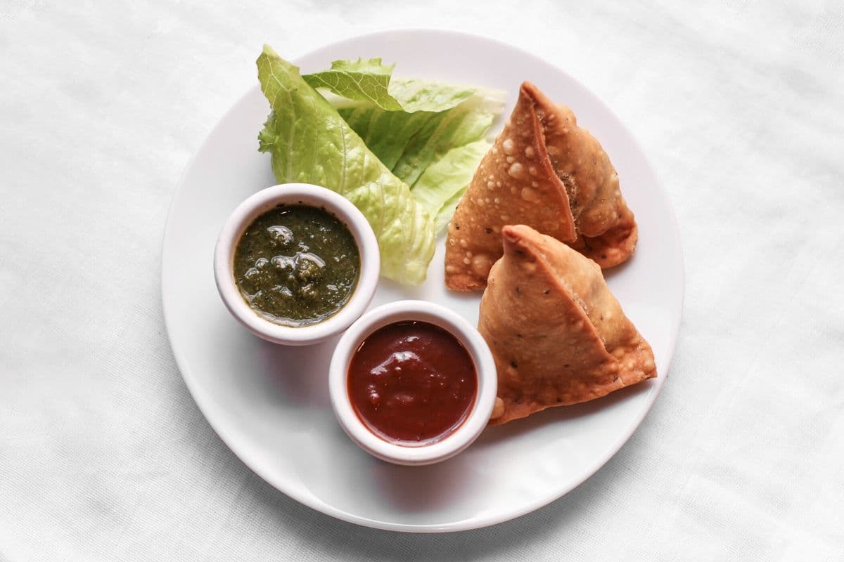 2. Veggie Samosa