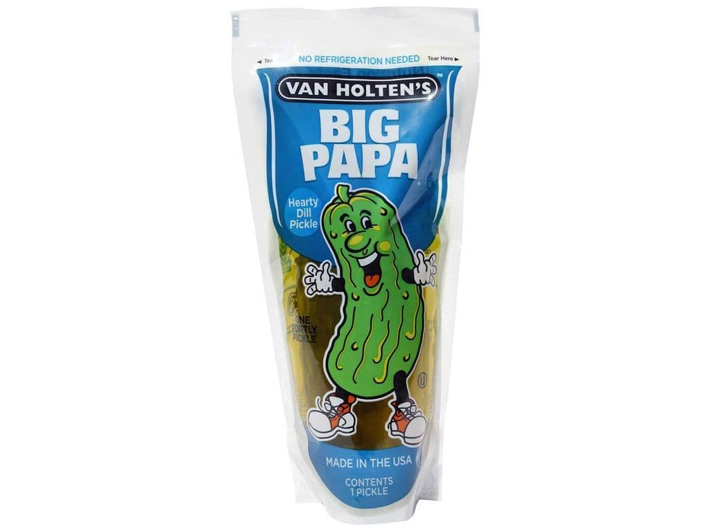 Van Holten Big Papa Jumbo Pickle Snack
