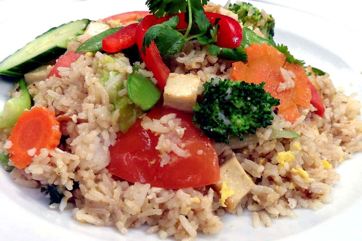Fried Rice Veggie Tofu