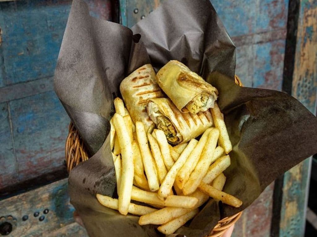 Paratha Roll Bites