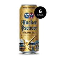 Hacker-Pschorr Munich Gold Lager (6 Can x 500 mL)