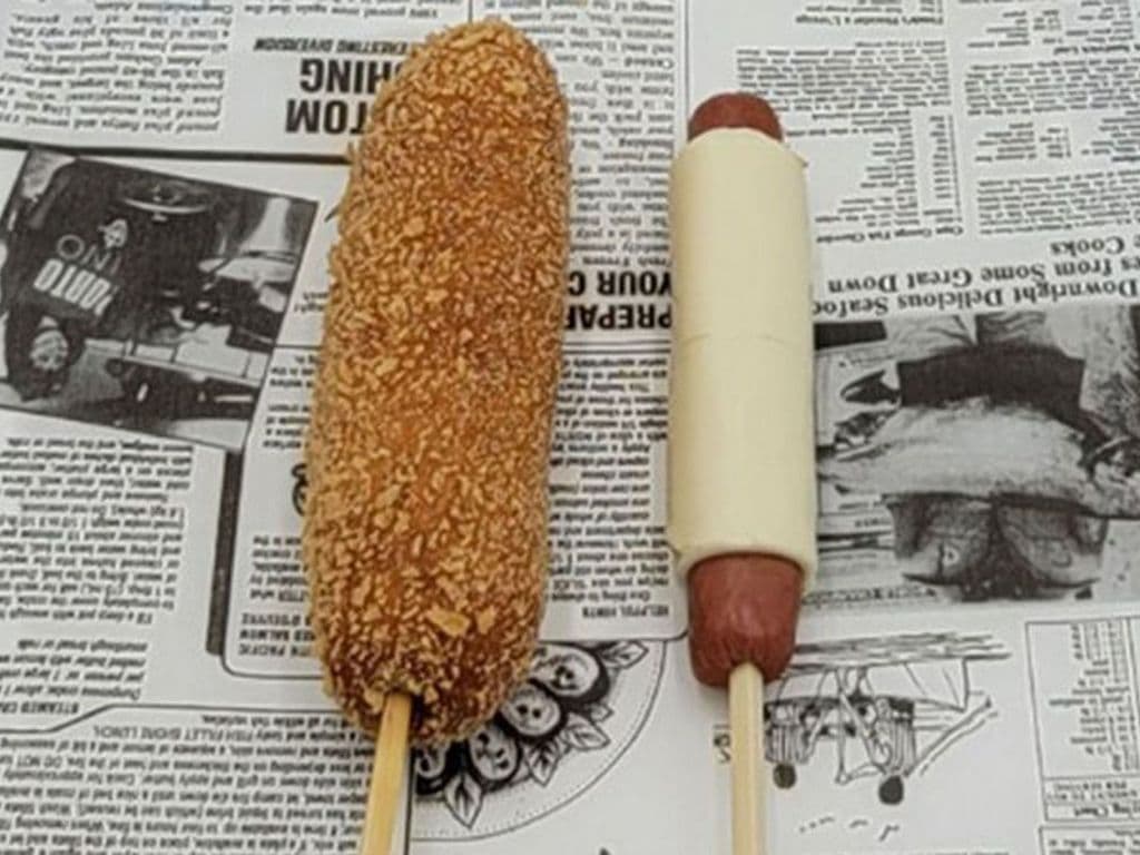 Sausage Mozzarella Corn Dog