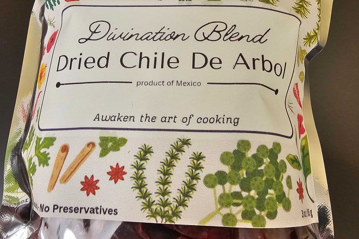 Bag of Chile de Arbol (3oz/ 85g)
