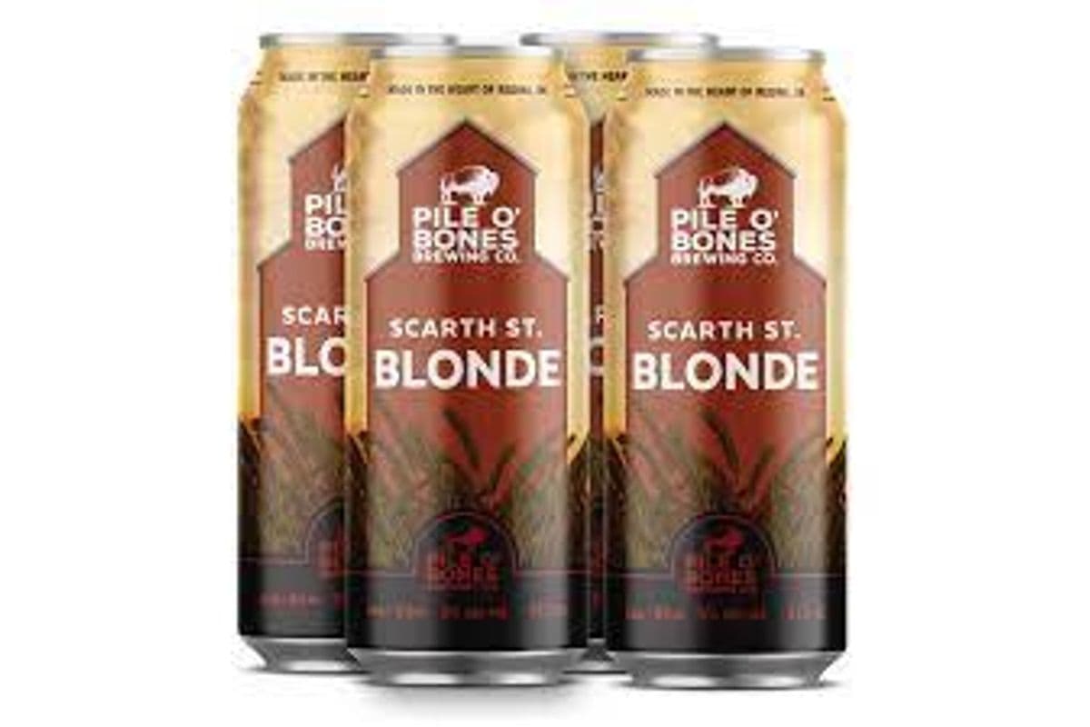 Pile O Bones Scarth St. Blonde (4 x 473 ml Cans)