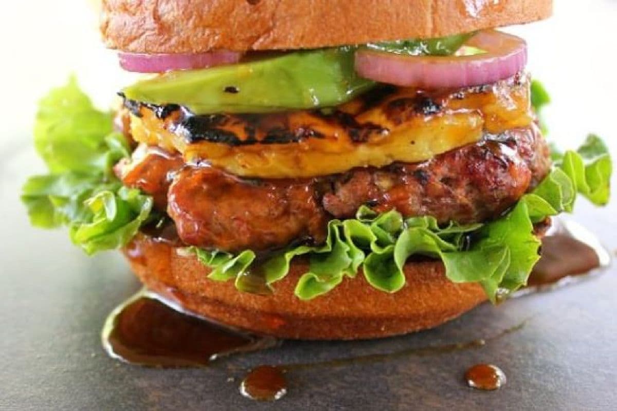 Day & Night High Five Hawaiian Burger