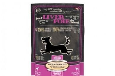 Oven Baked gâteries pour Chien au Foie de Bœuf Déshydraté / Oven Baked Dehydrated Beef Liver Dog Treats