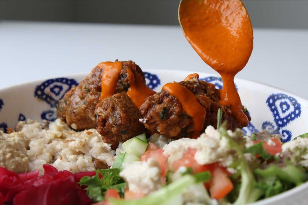 Streets of Cairo Kofta Kebab Sandwich