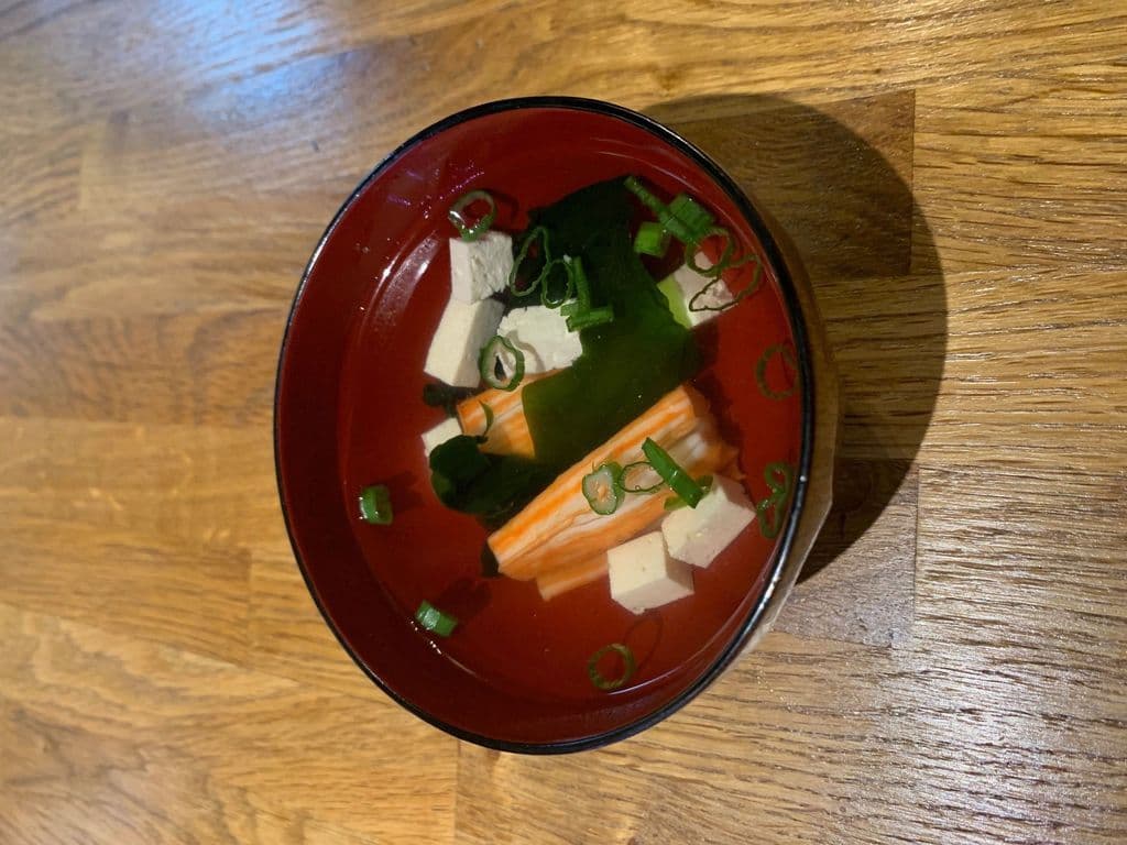 Kani sumashi soup