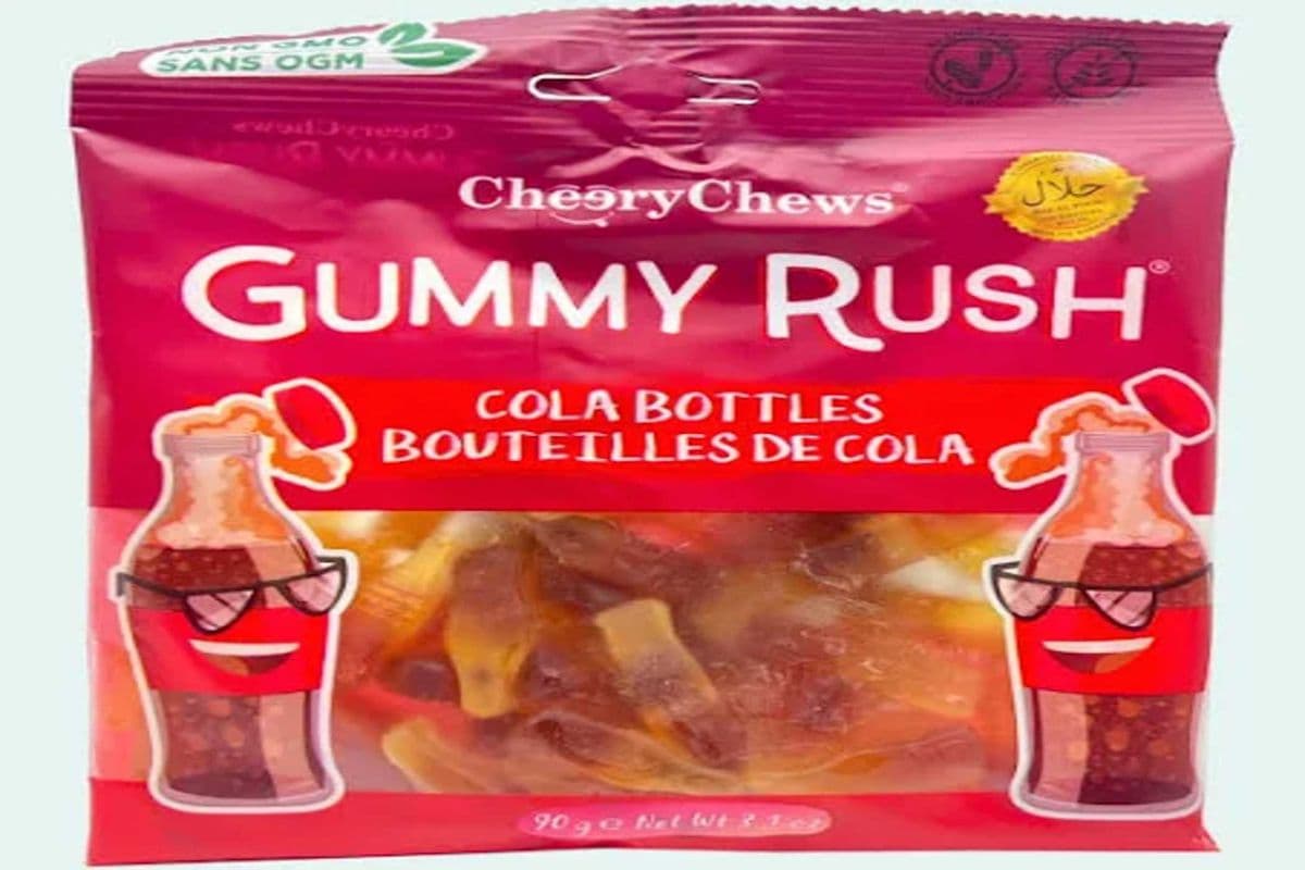 Gummy Rush Cola Bottles (90 g)