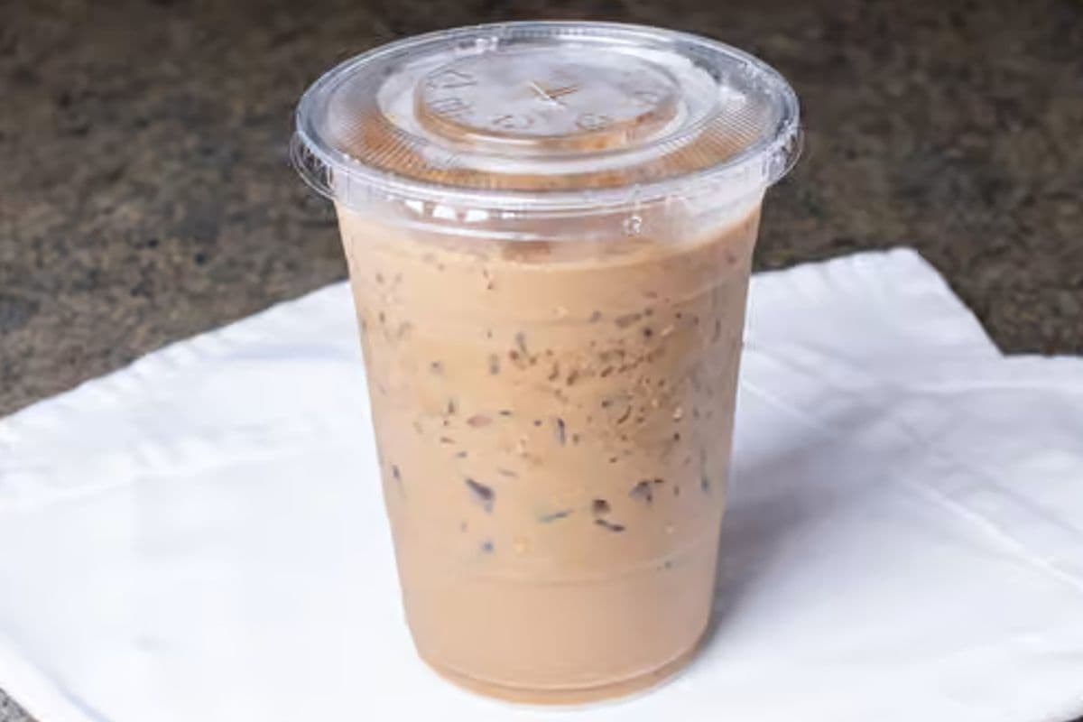 Iced Vietnamese coffee with Almond milk