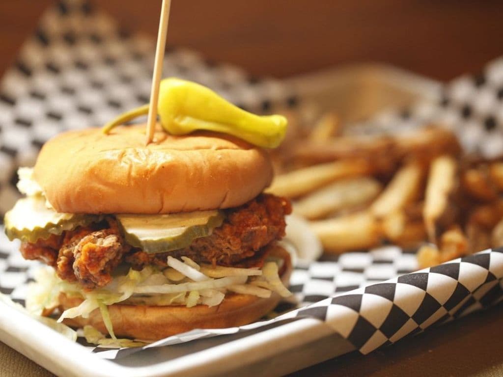 Hot Fried Chicken Sandwich