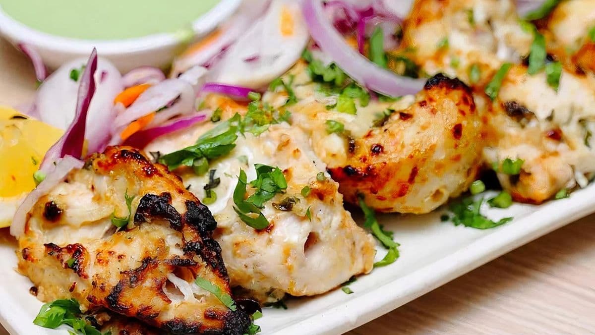 Malai Chicken Tikka/Naan