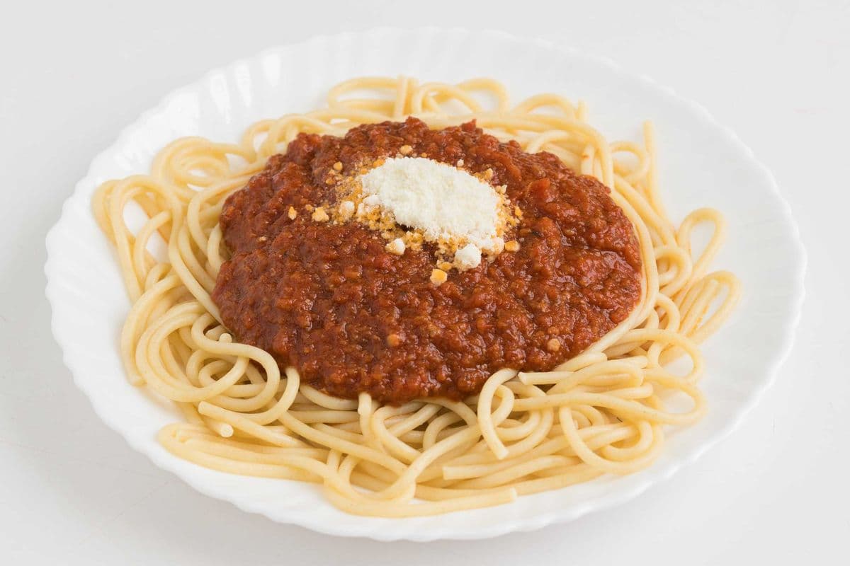 Spaghetti sauce bolognaise