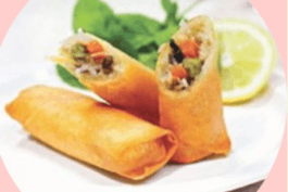 7. Vegetable Spring Roll (1 pc)