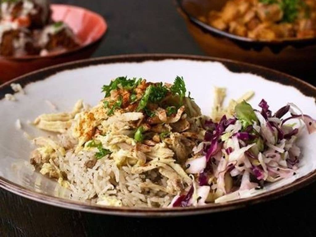 Pulled Chicken on Rice