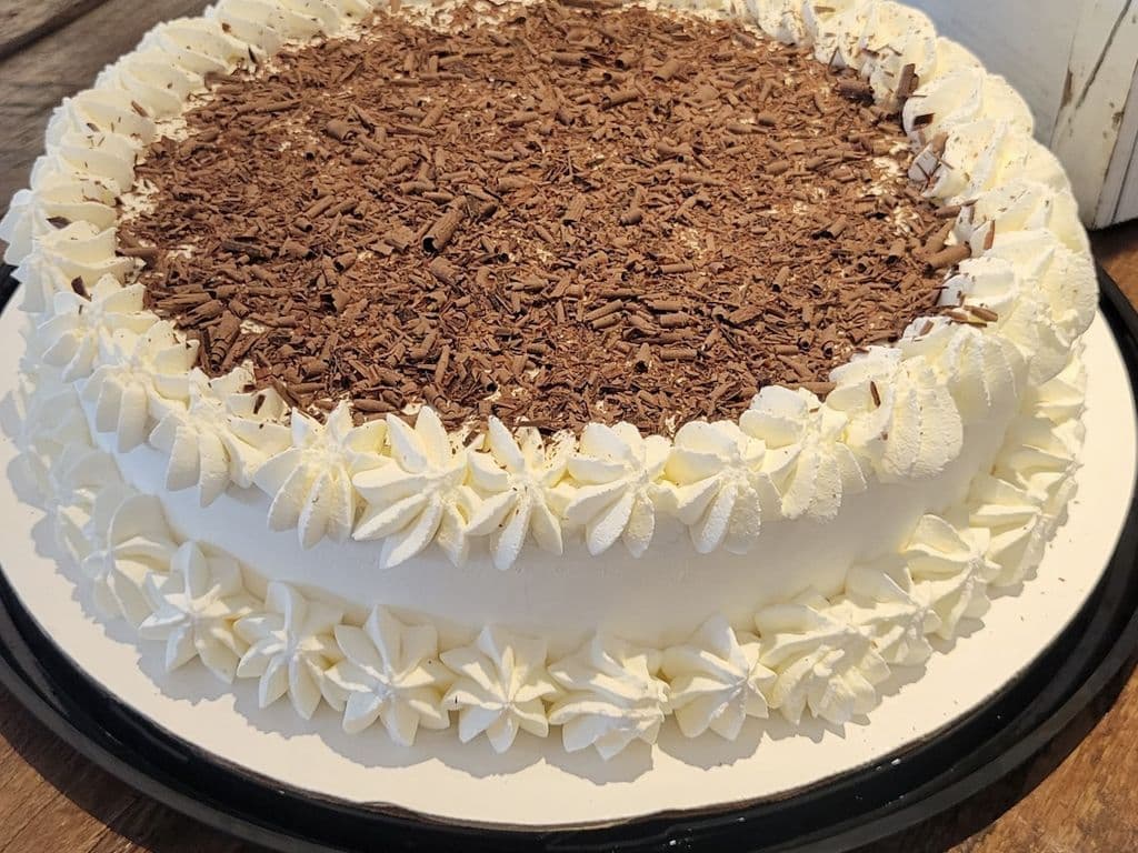 16 cm Round Gelato Cake - Peanut Butter Nutella, Fior Di Latte, Oreo Fudge Crunch