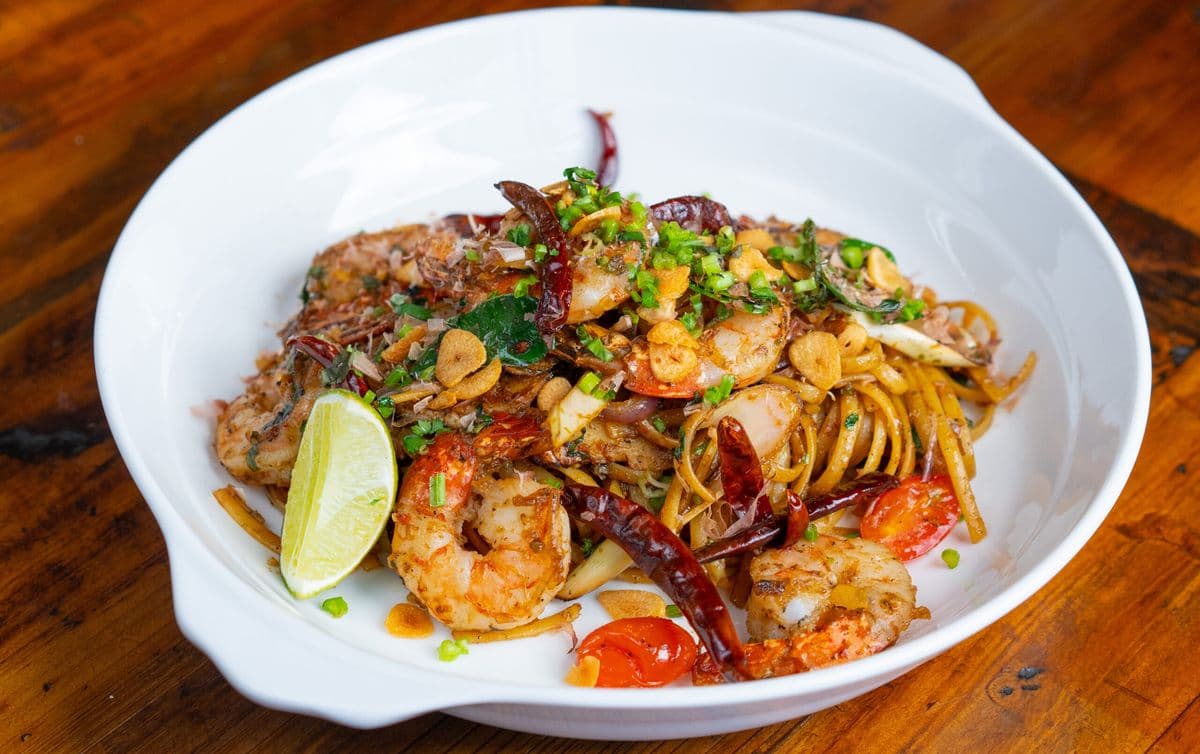Tom Yum Linguine