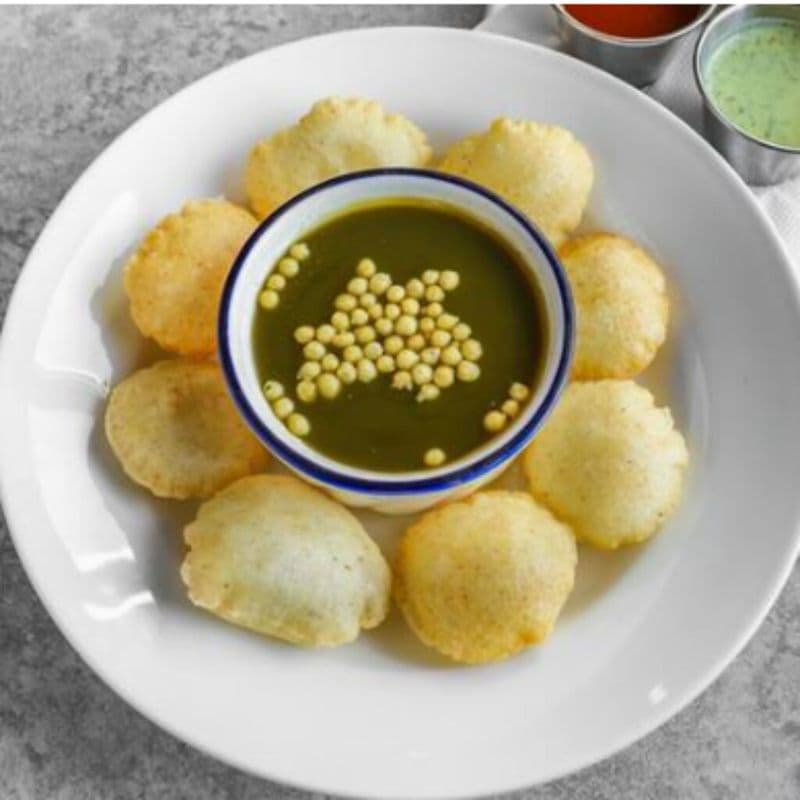 Gol Gappa Plate