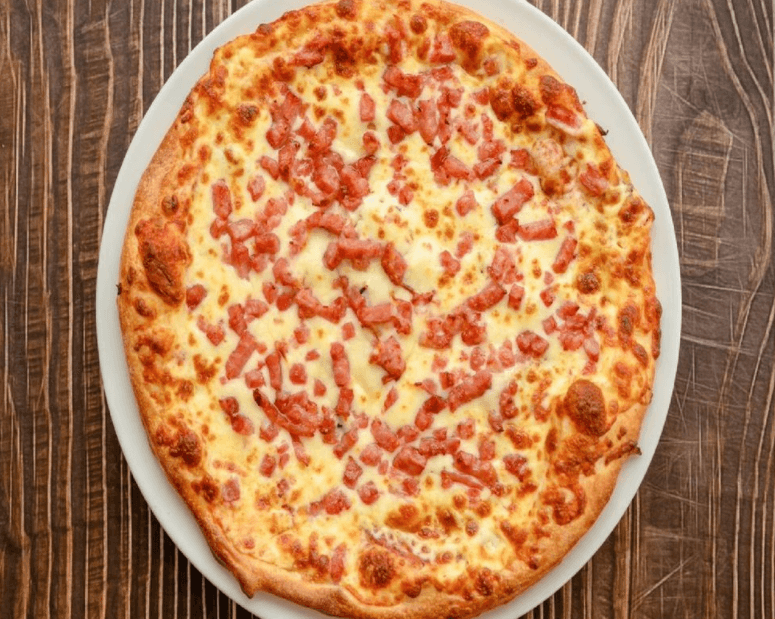 Petite pizza Québécoise