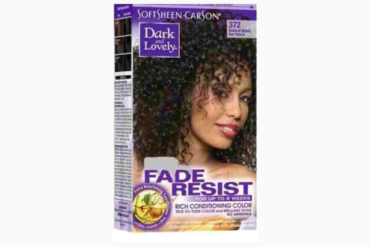 Dark and Lovely Natural Black Hair Dye