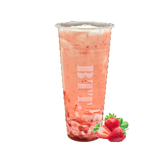#14. Strawberry Fresh Milk (Trending Popular!)