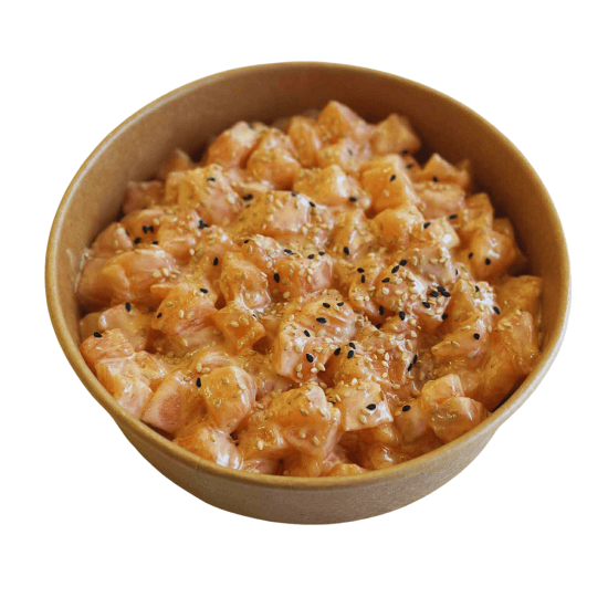 Spicy mayo Salmon (1 LB)