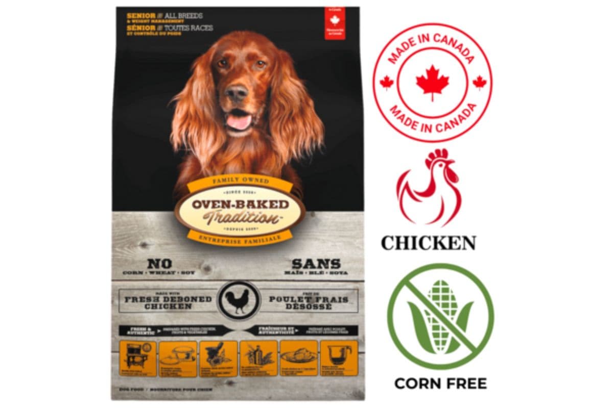 Oven-Baked Tradition Senior Chicken Dog Food (25 lbs)