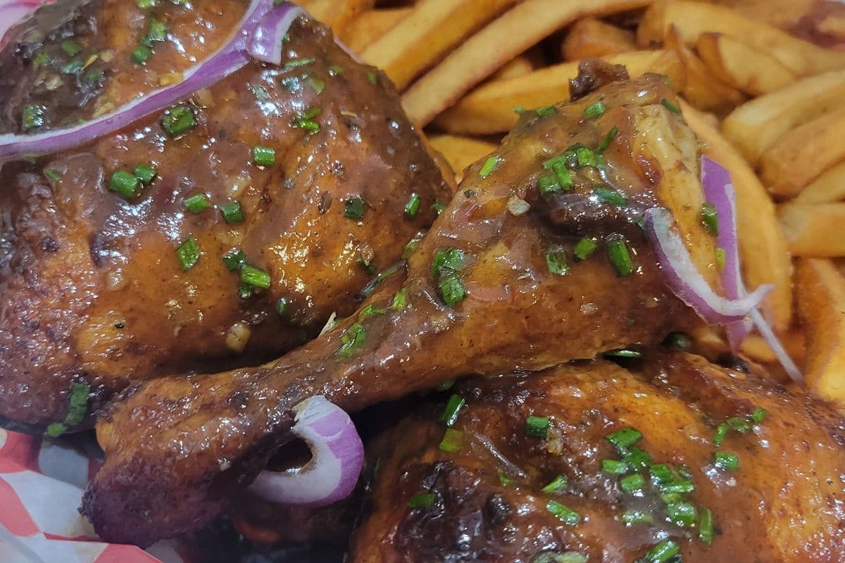 Liché dwèt poulet