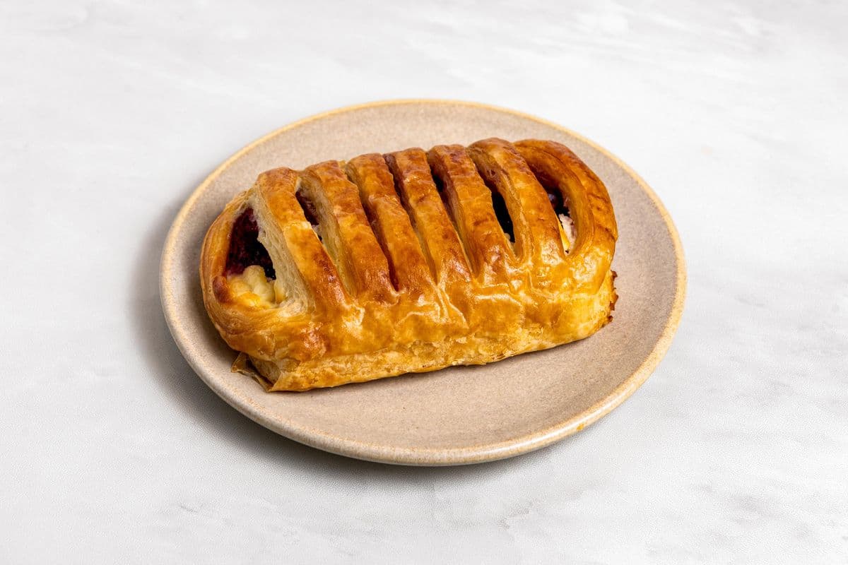 Cherry and Greek Yogurt Danish