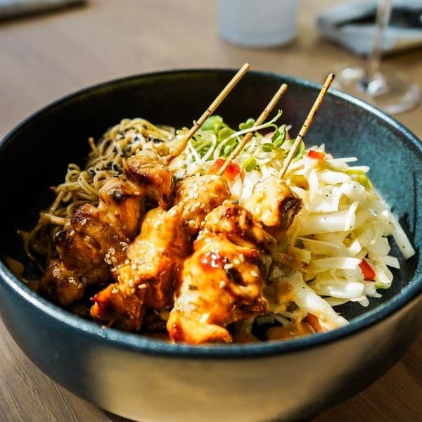 Yakitori Chicken Noodle Bowl