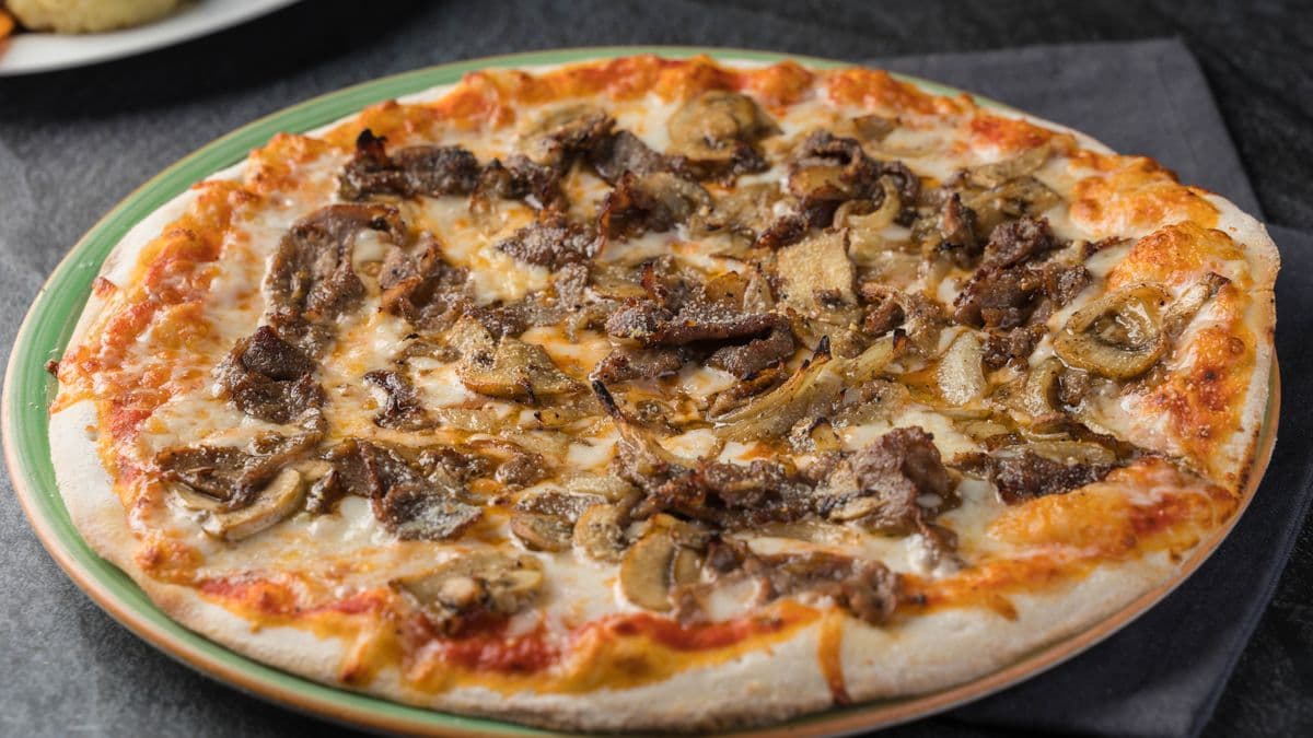 Philly Steak Pizza