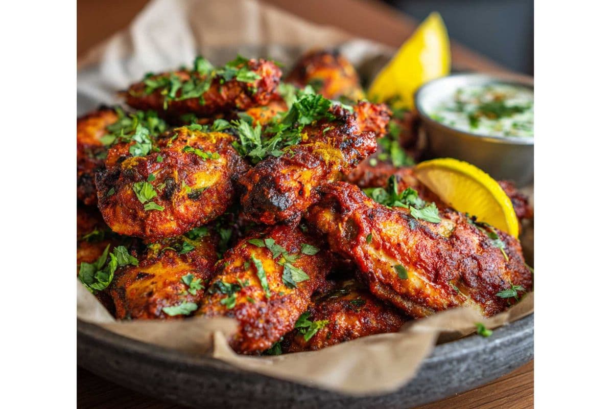 Afghan Tandoori Wings (6pcs)