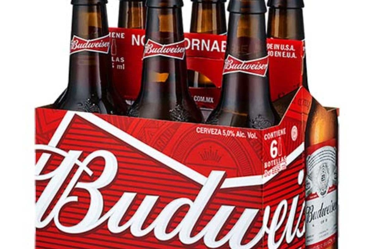 Budweiser (6 x 341 ml Bottles)