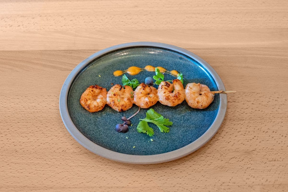 On Stick - Garlic and Lime Shrimp
